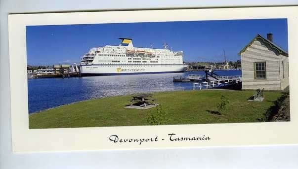 scheepvaart-foto-DEVONPORT- spirit of tasmania-nu DFDS, Ophalen of Verzenden, Zo goed als nieuw, Motorboot, Boek of Tijdschrift