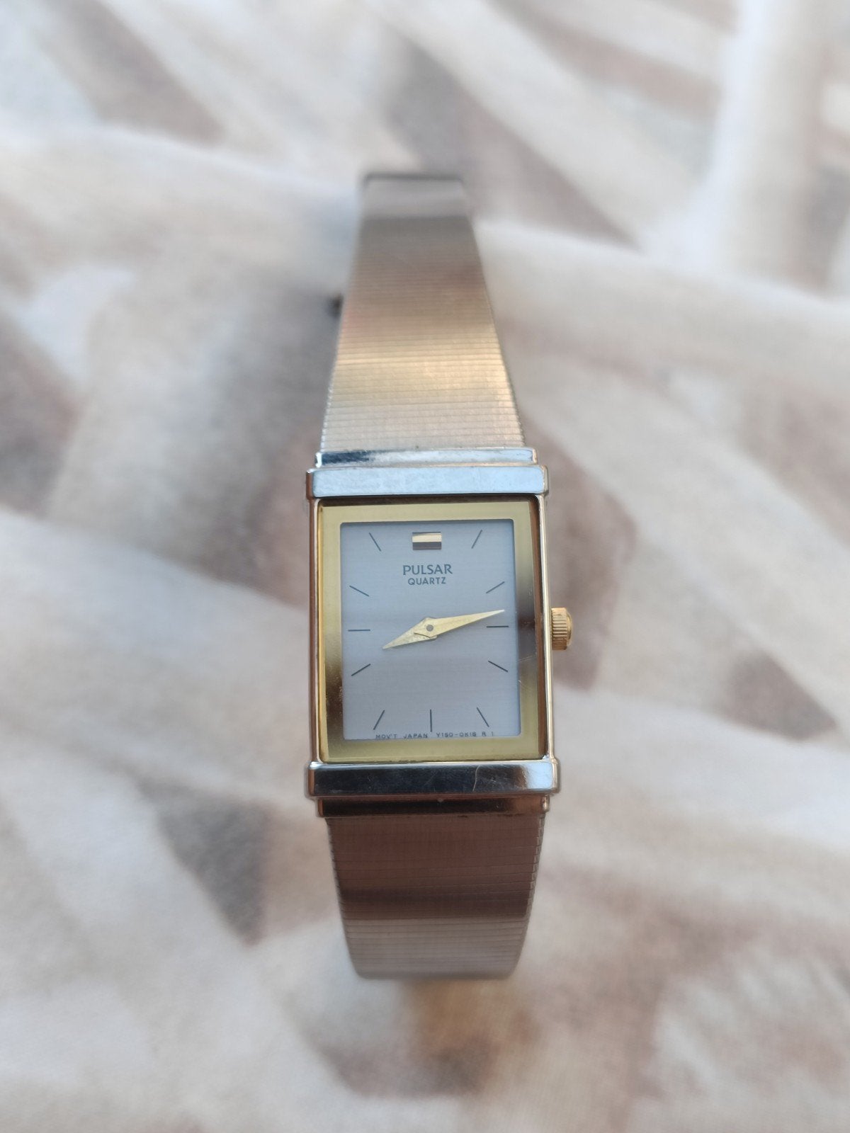 Pulsar Quartz (modelserie V230). Dames horloge., Seiko, Staal, Polshorloge, Ophalen of Verzenden