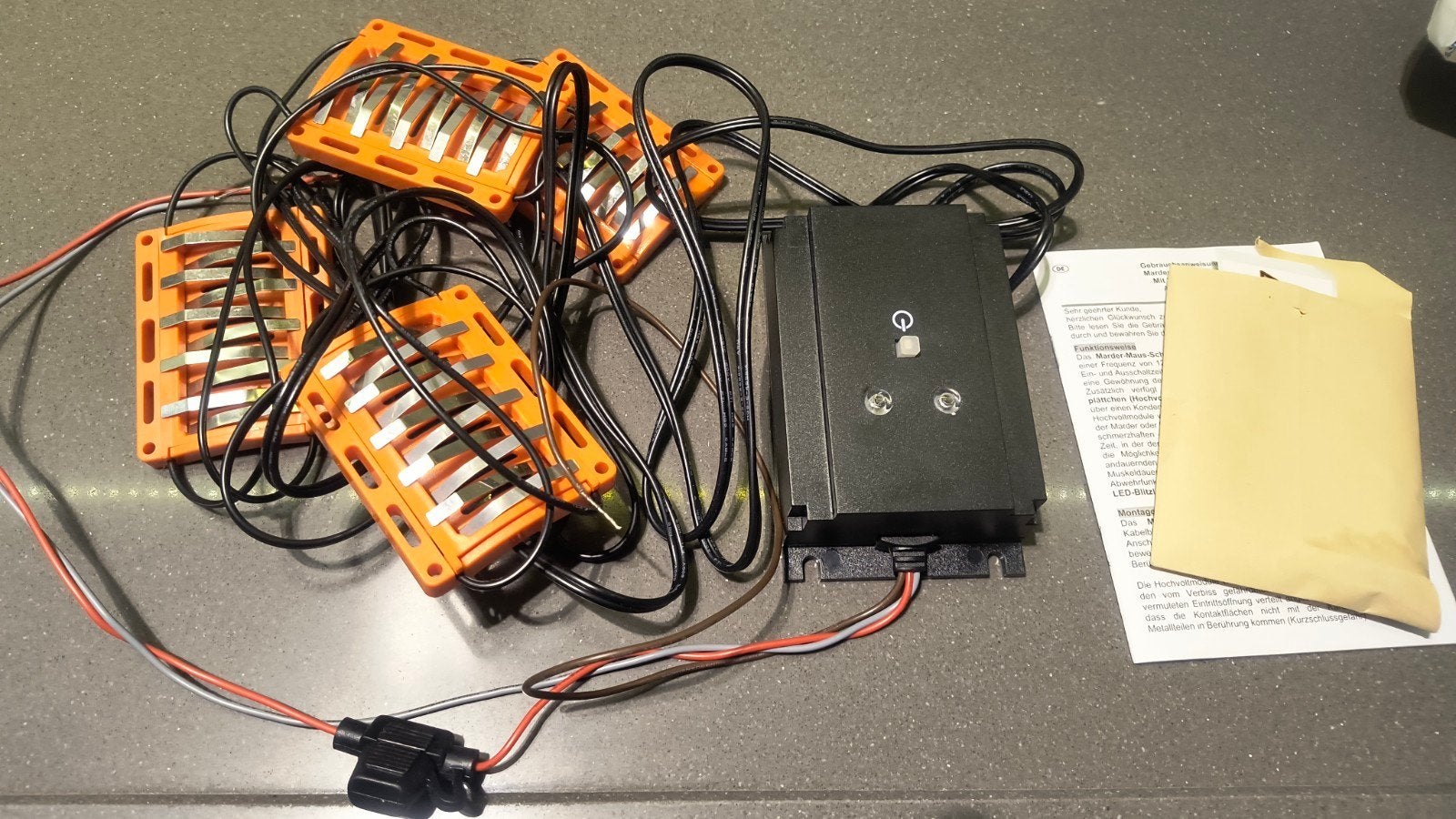 Auto Marterverjager middels schok voor onder motorkap, Ophalen of Verzenden, Nieuw