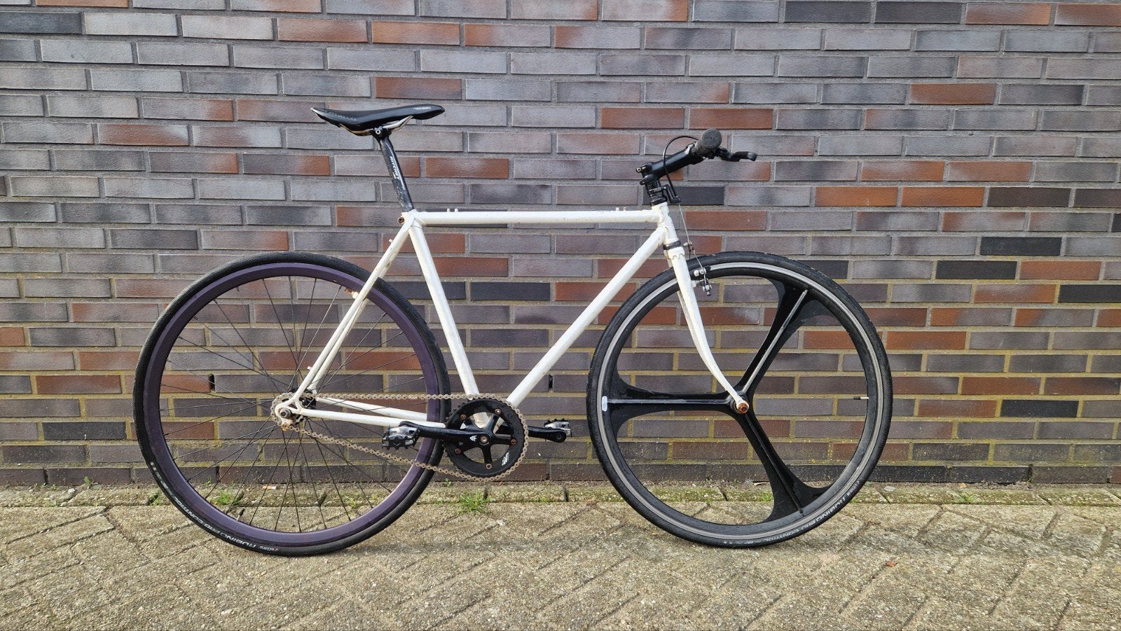 fixed gear / single speed, Fietsen en Brommers, Gebruikt, Velgrem, Ophalen, Overige merken