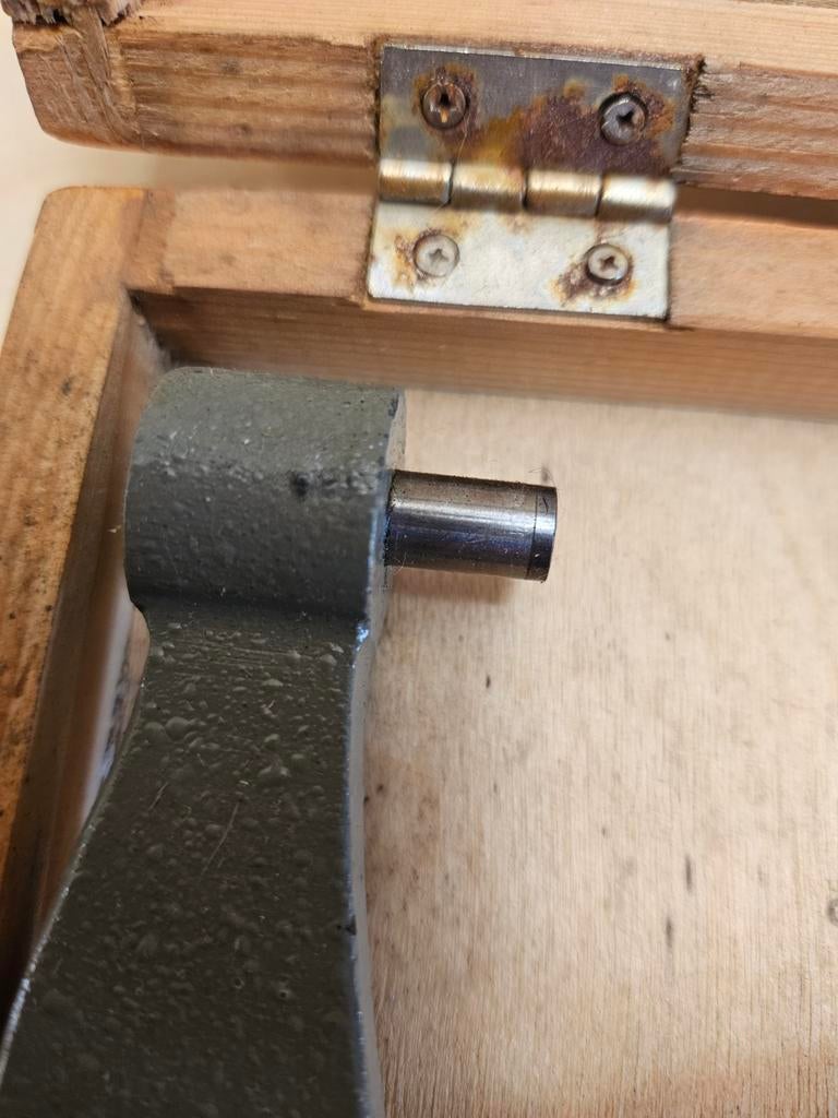 Micrometer 175-200mm - Precisie Meetgereedschap, Gebruikt, Afstand, Onbekend, Ophalen of Verzenden