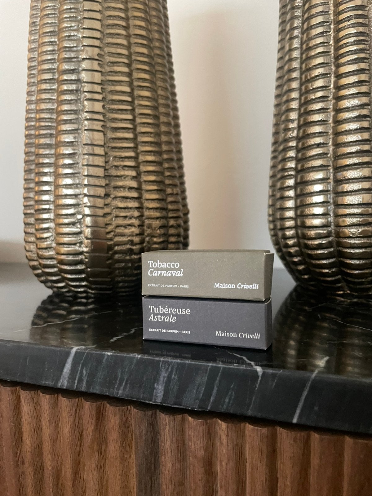 Maison Crivelli parfum samples - Tobacco Carnaval & Tubéreus, Ophalen of Verzenden, Nieuw