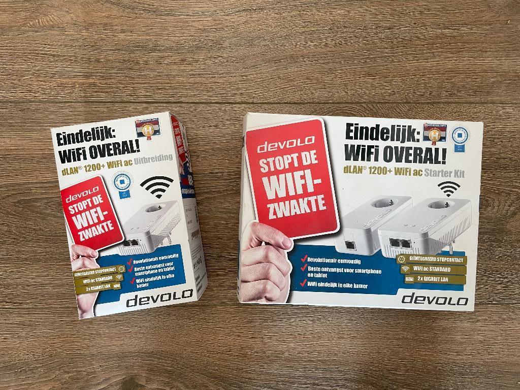 Wifi versterker devolo WiFi Repeater+ ac , Computers en Software, WiFi-versterkers, Ophalen, Zo goed als nieuw, Devolo