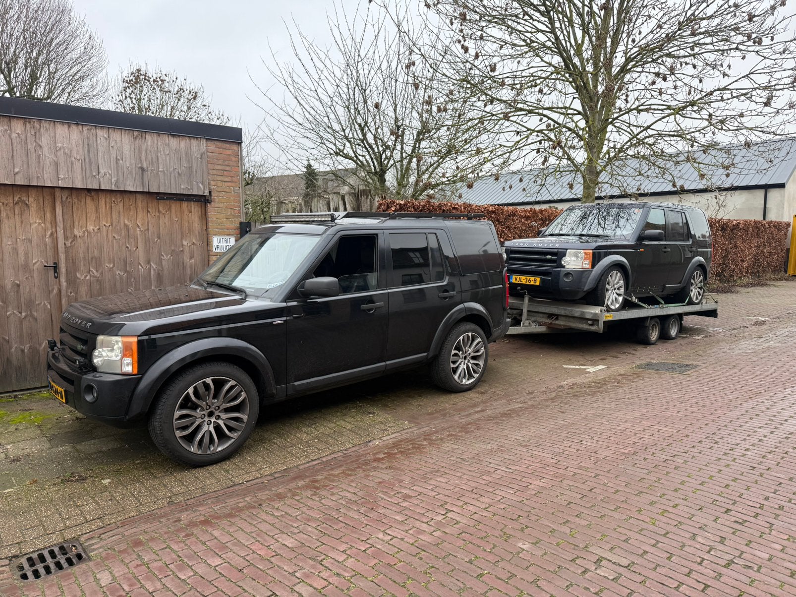 Roofrack land rover discovery 3 en 4, Auto diversen, Dakdragers, Zo goed als nieuw, Ophalen