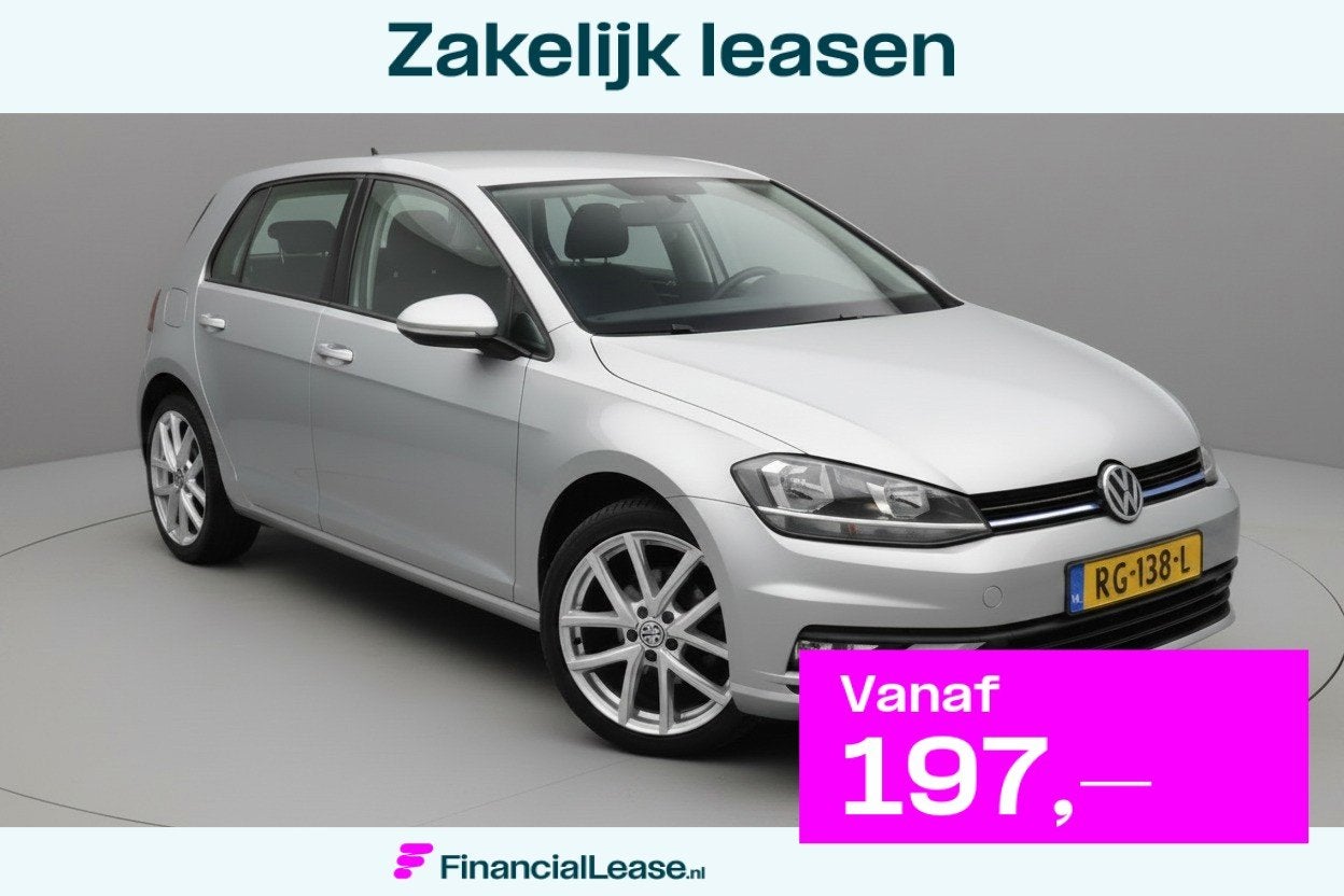 Volkswagen Golf Airco|Cruise|Carplay|Navi|NAP, Voorwielaandrijving, Gebruikt, Origineel Nederlands, Bedrijf