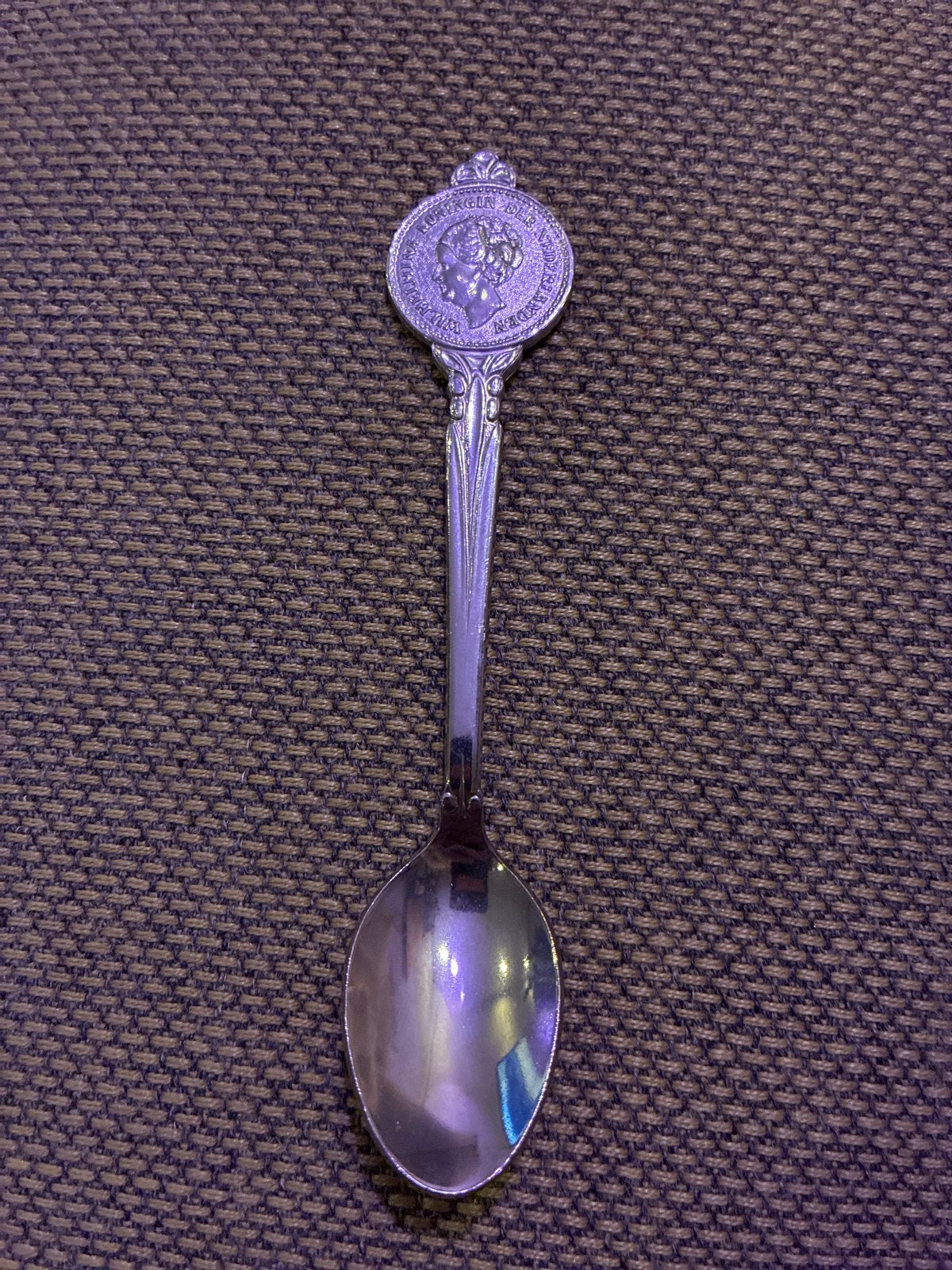 Zilveren Herdenkingslepel Koningin Wilhelmina 1929, Antiek en Kunst, Ophalen of Verzenden