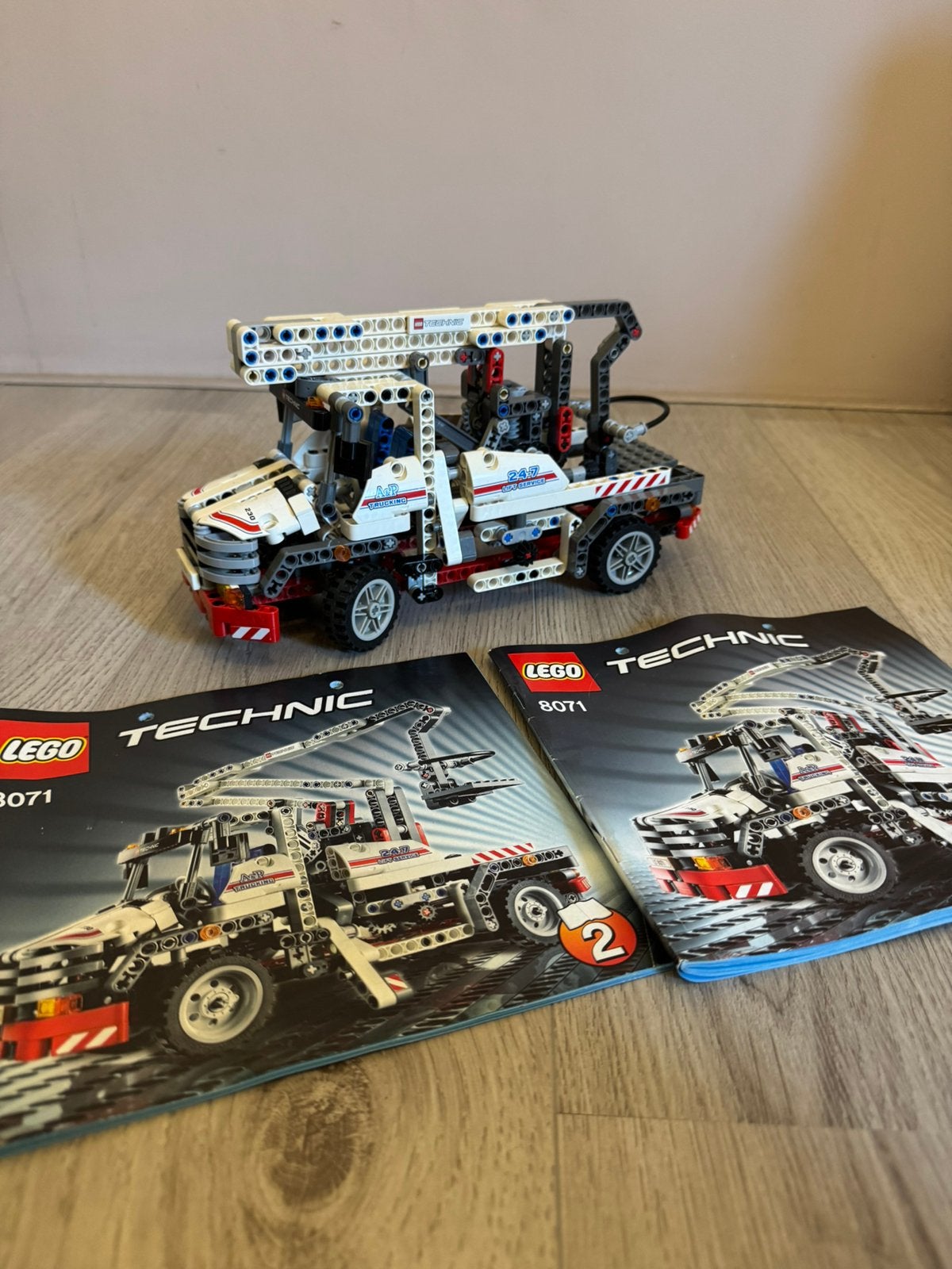 Lego technic hoogwerker truck 8071, Lego, Ophalen of Verzenden, Zo goed als nieuw, Complete set
