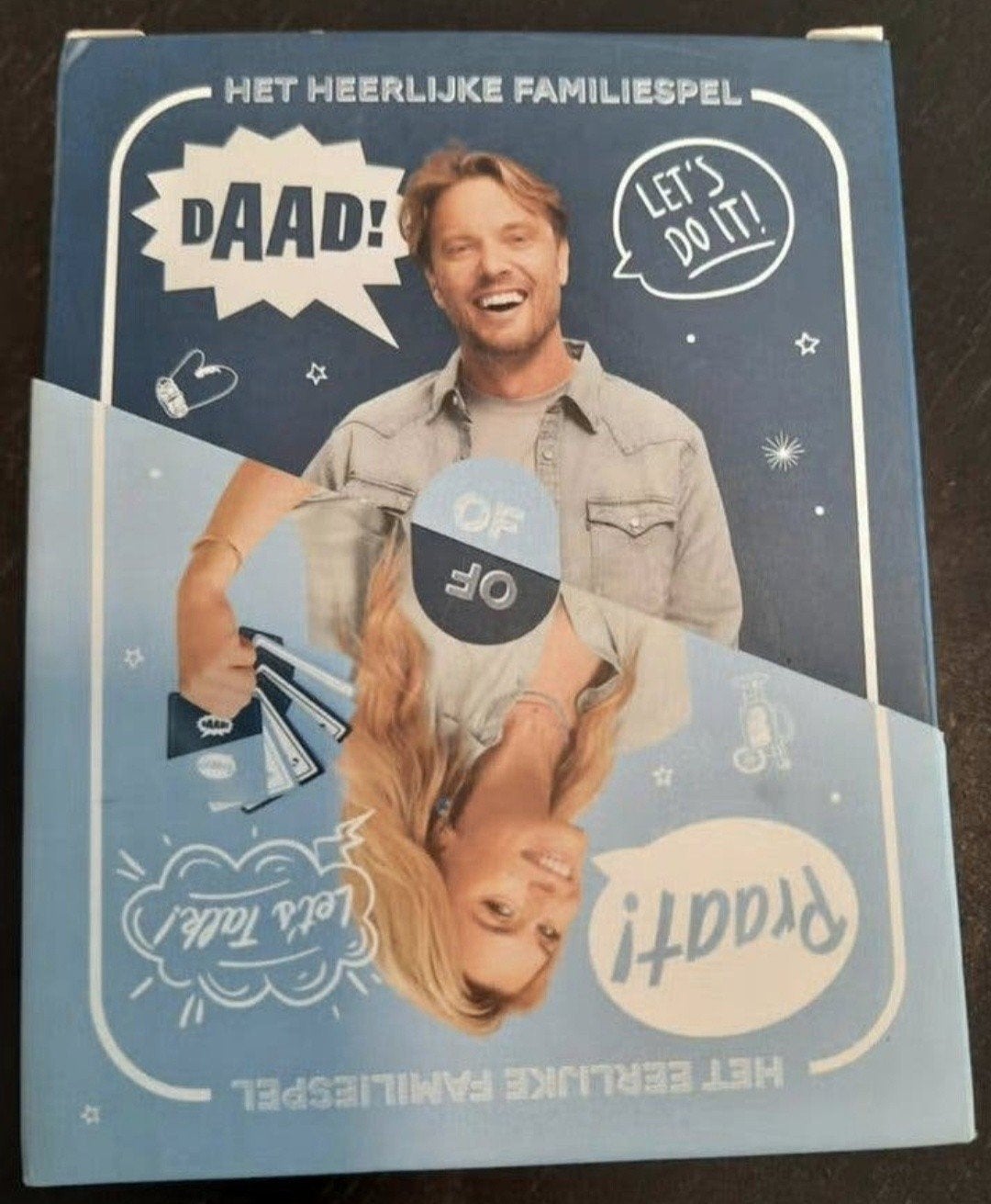 Daad! Of Praat! - Het Heerlijke Familiespel, Drie of vier spelers, Ophalen of Verzenden, Zo goed als nieuw, Onbekend