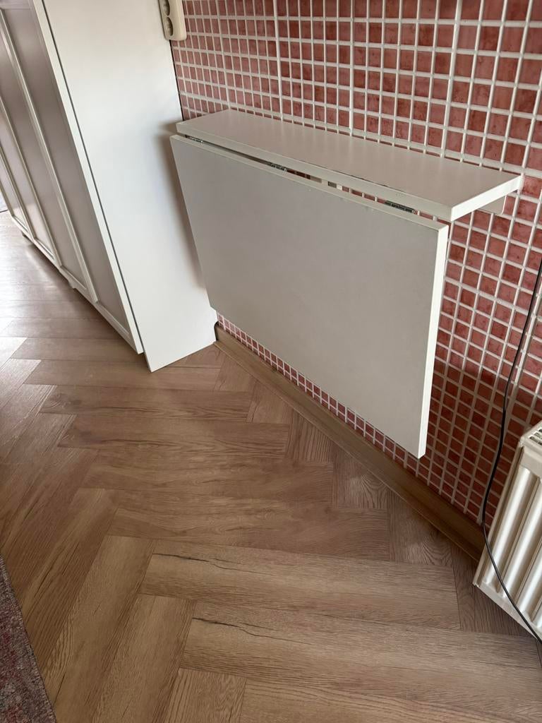 Klaptafel ikea norberg, Overige materialen, Gebruikt, 100 tot 150 cm, 50 tot 100 cm