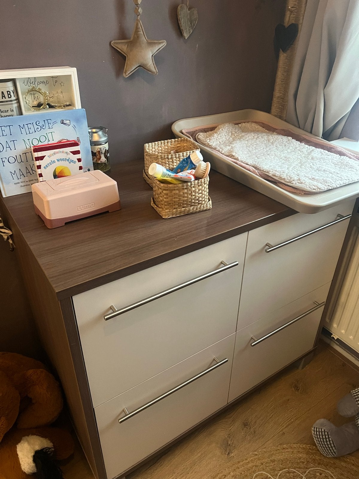 Complete babykamer met doorgroeibed, Ophalen, Gebruikt, Jongetje of Meisje