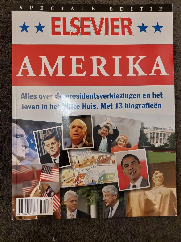 Elsevier - AMERIKA - speciale editie, Ophalen of Verzenden, Zo goed als nieuw, Overige typen