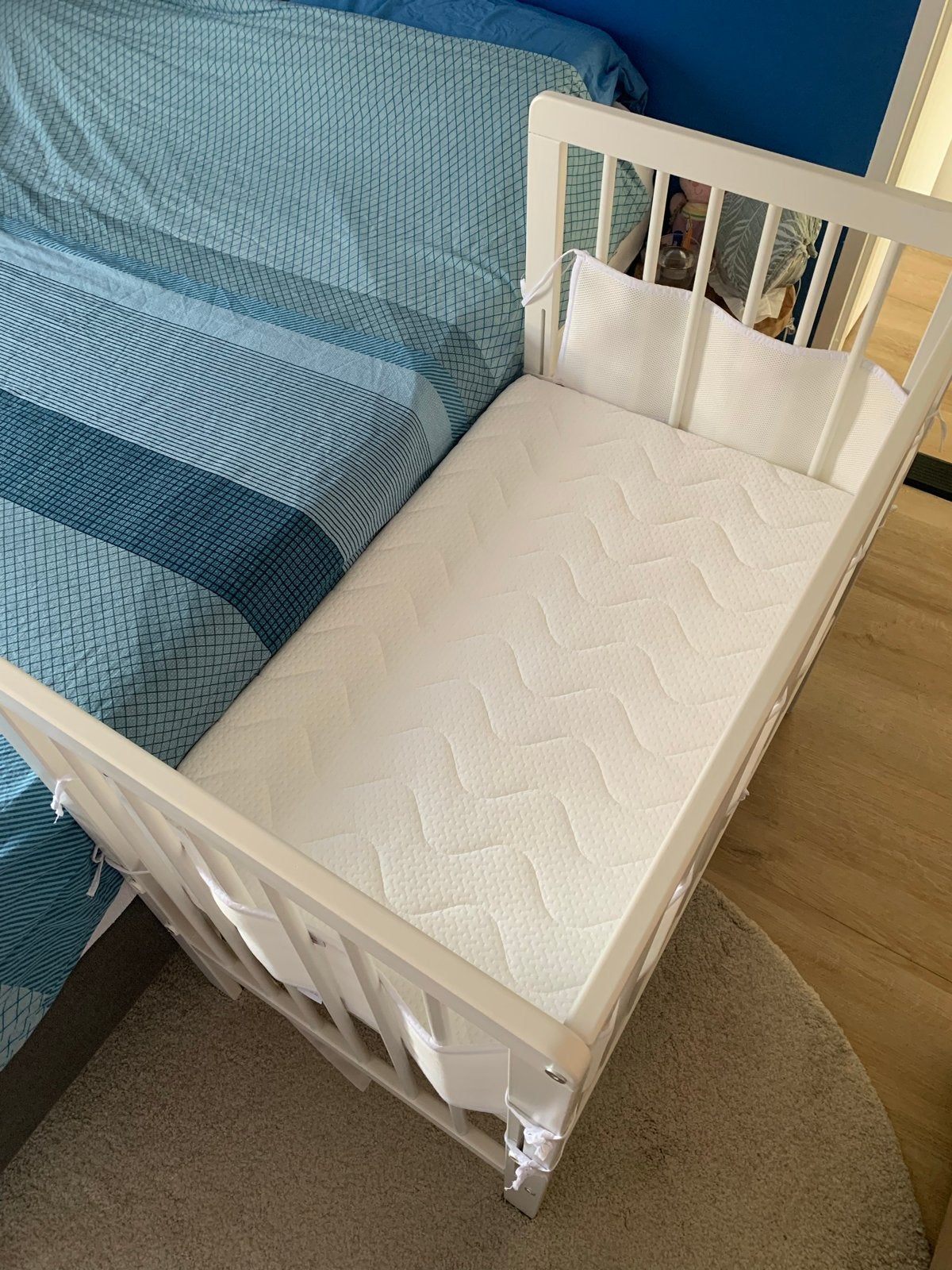 Fabimax co-sleeper wit hout, Kinderen en Baby's, Ophalen, Zo goed als nieuw, Ledikant