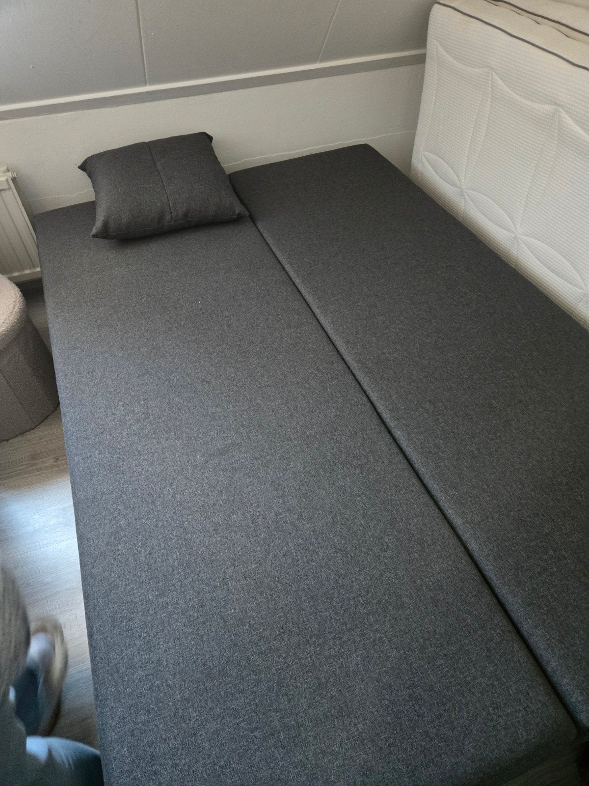 Slaapbank, Ophalen of Verzenden, Tweepersoons, 140 cm