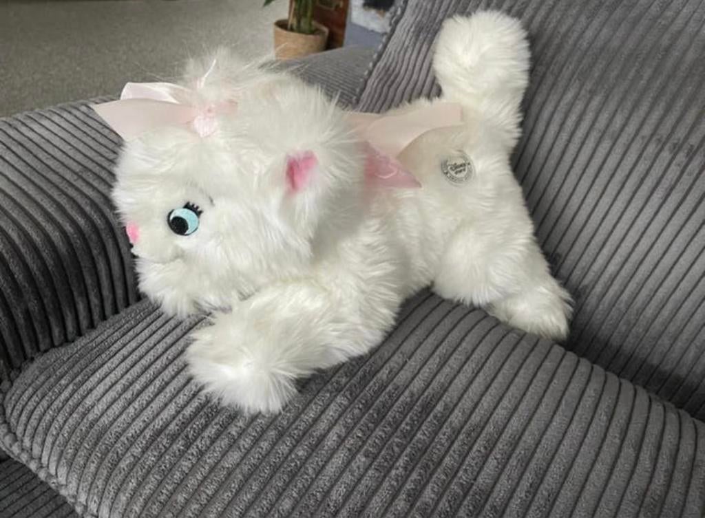 Disney store Aristokatten Marie aristocats knuffel plush, Ophalen of Verzenden, Zo goed als nieuw, Overige typen