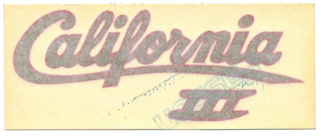 Moto Guzzi California III side panel sticker NEW nieuw, Ophalen of Verzenden, Nieuw, Auto of Motor