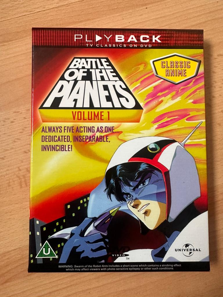 Battle Of The Planets Vol 1 Anime!, Cd's en Dvd's, Vanaf 12 jaar, Ophalen of Verzenden, Zo goed als nieuw, Anime (Japans)