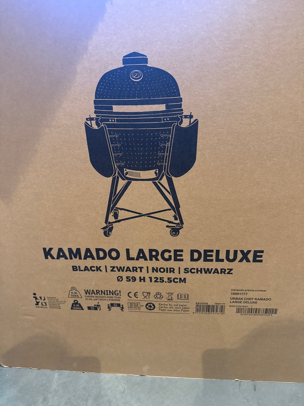 Onderstel en zijtafels voor Kamado Large Urban Chef, Ophalen of Verzenden, Nieuw