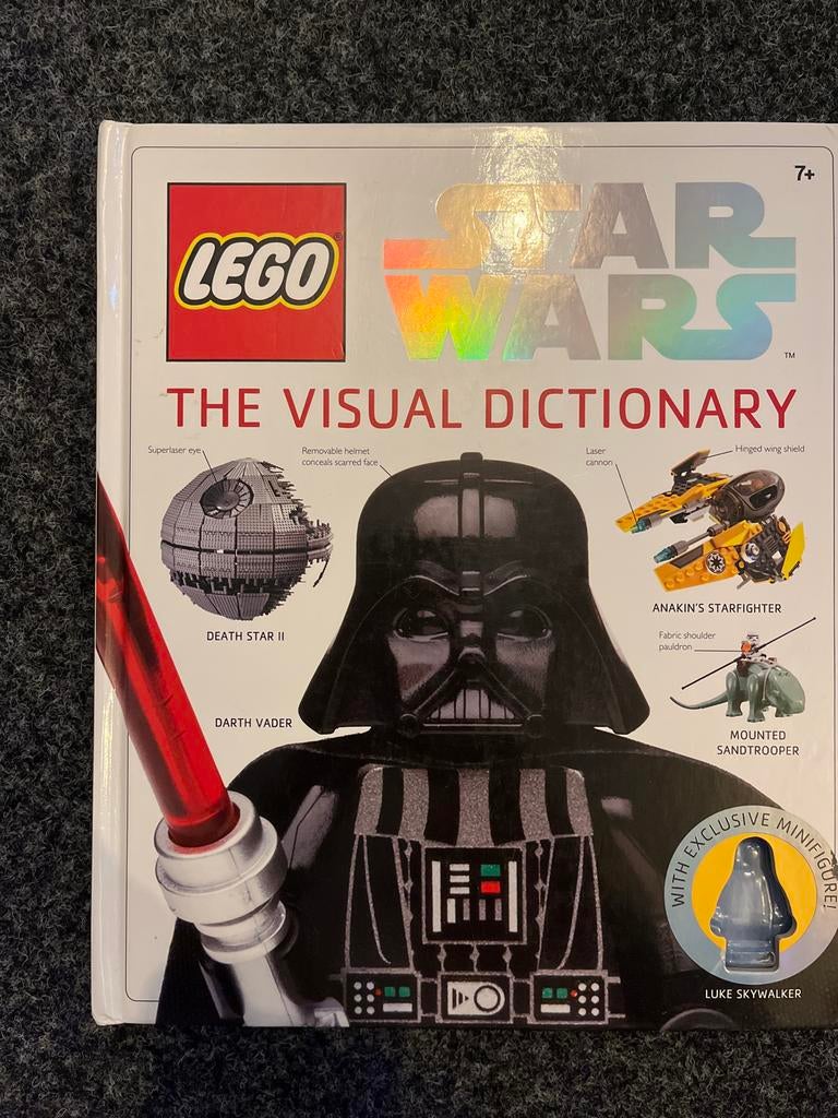 LEGO Star Wars: The Visual Dictionary Boek met Minifiguur, Ophalen of Verzenden, Zo goed als nieuw, Overige merken