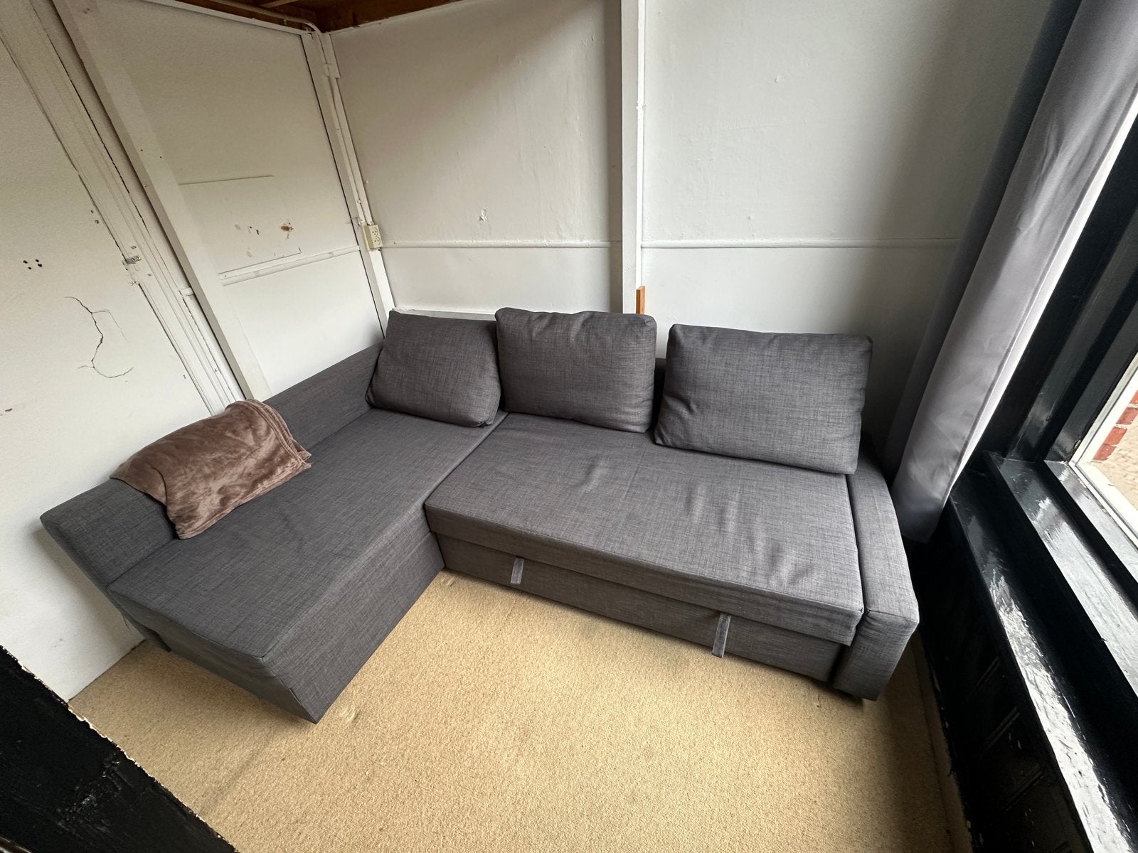 IKEA FRIHETEN couch, Ophalen, Tweepersoons, Zo goed als nieuw, Overige maten