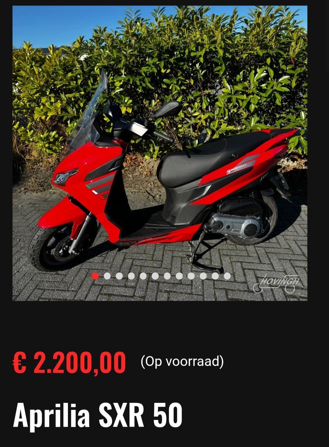 prachtige Aprilia SXR 50, Overige modellen, Maximaal 45 km/u, Zo goed als nieuw, Benzine
