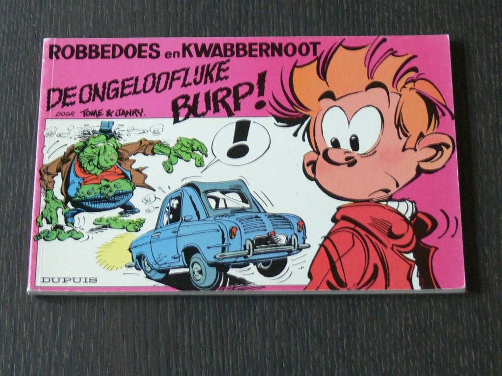 Robbedoes en Kwabbernoot: De ongelooflijke burp!, Boeken, Eén stripboek, Verzenden, Zo goed als nieuw
