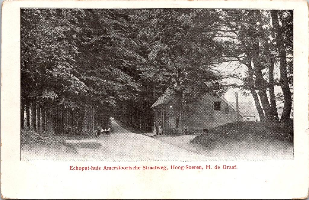 Hoog-Soeren - Echputhuis Amersfoortsche Straatweg, Verzenden, Voor 1920, Ongelopen, Gelderland