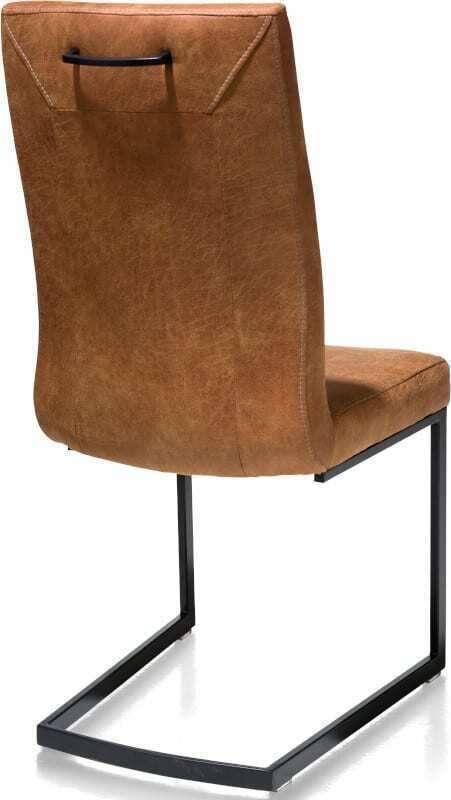 6 Nieuwe stoelen, Malene, Cognac+greep, Henders & Hazel, Huis en Inrichting, Ophalen, Bruin, Nieuw, Stof