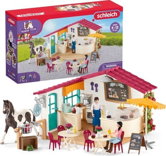 Schleich Horse Club - Ruitercafé, Ophalen of Verzenden, Zo goed als nieuw