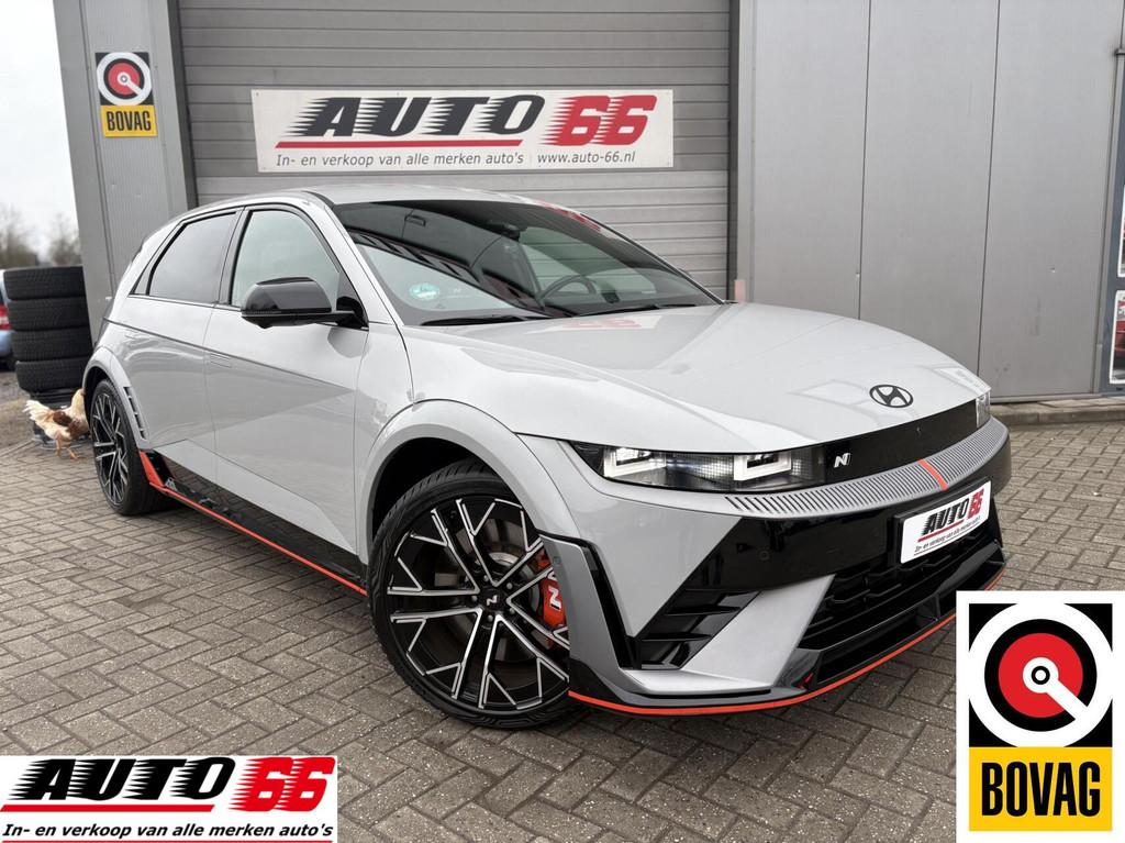 Hyundai IONIQ 5 N AWD 650 PK HUD Stoelverwarming Voor+Achter, Automaat, 2175 kg, Gebruikt, Zwart