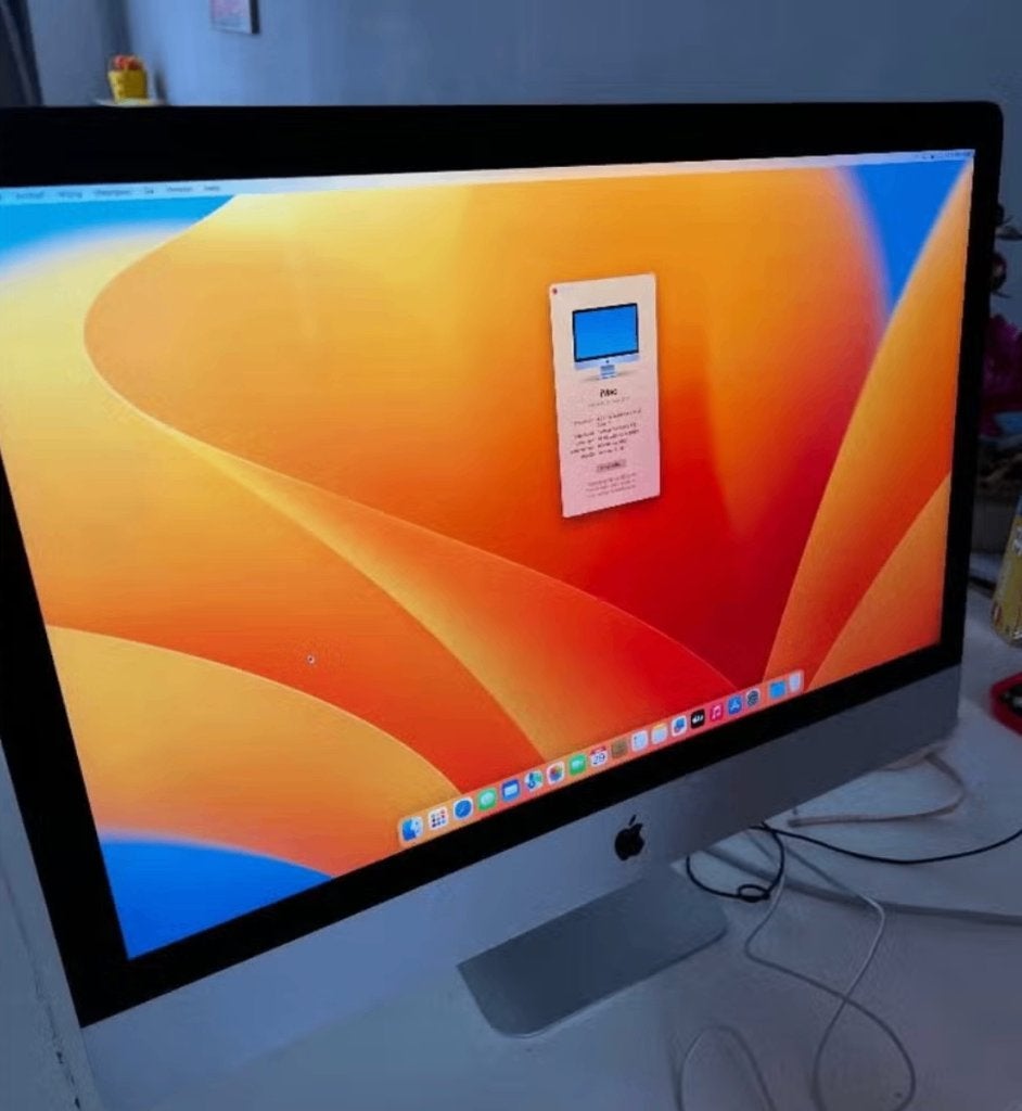 iMac 27" i7 Retina 5k 2018 (16gb ram, 500gb SSD, 8gb radeon), Computers en Software, Apple Desktops, Zo goed als nieuw, iMac, SSD