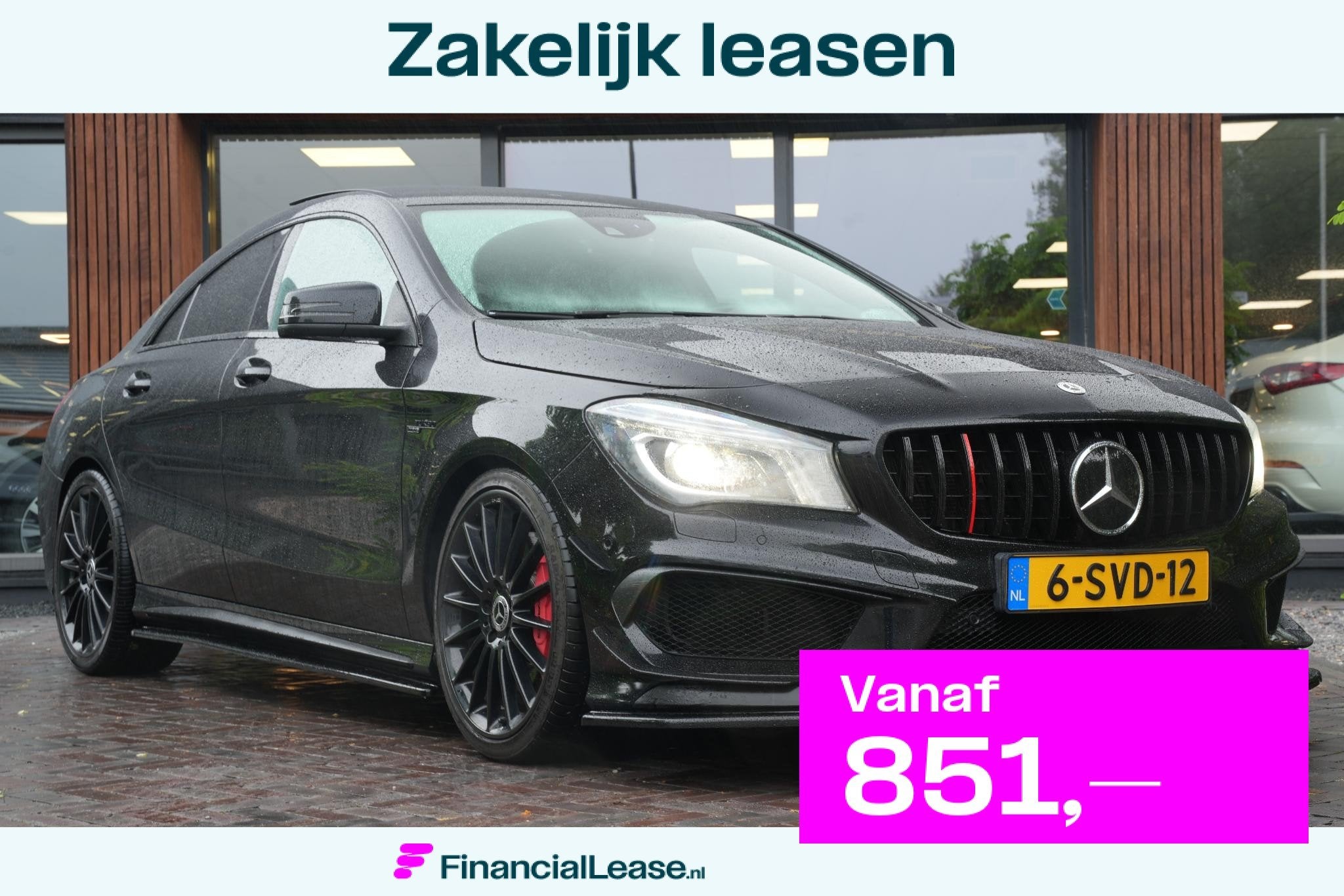 Mercedes-Benz CLA-klasse AMG 45 4MATIC Schaalstoelen Panoram, Automaat, CLA, Gebruikt, Euro 6