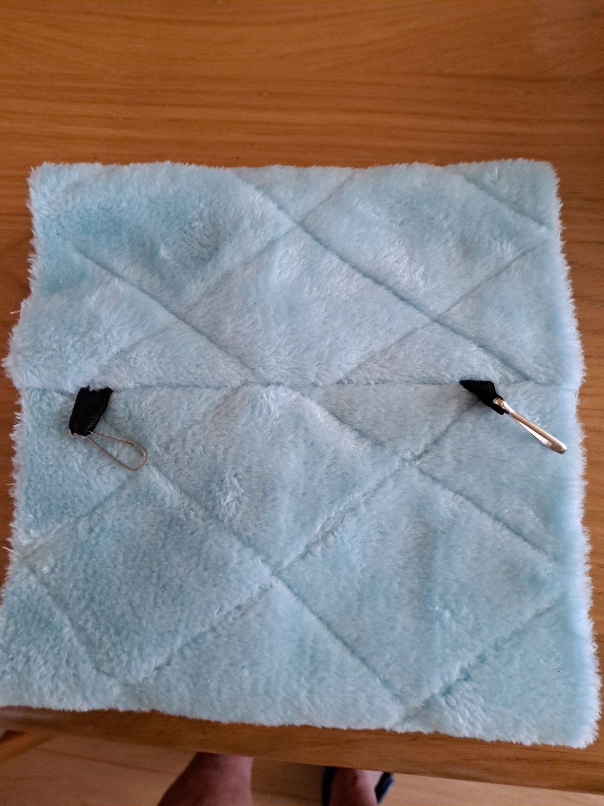 Vogeltentje pluche voor zere voetjes is heel zacht mintgroen, Ophalen of Verzenden