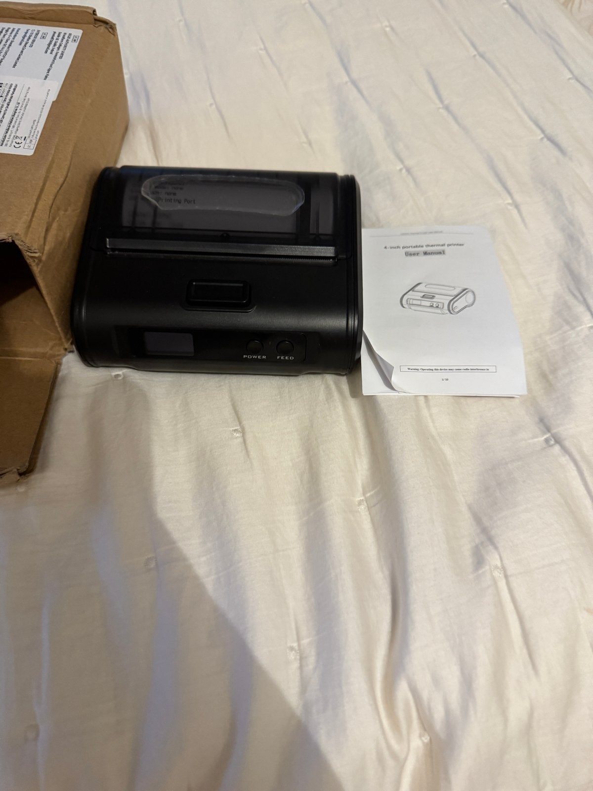 Draagbare thermische printer - Nieuw in doos, Zwart-en-wit printen, Printer, Nieuw, Ophalen of Verzenden