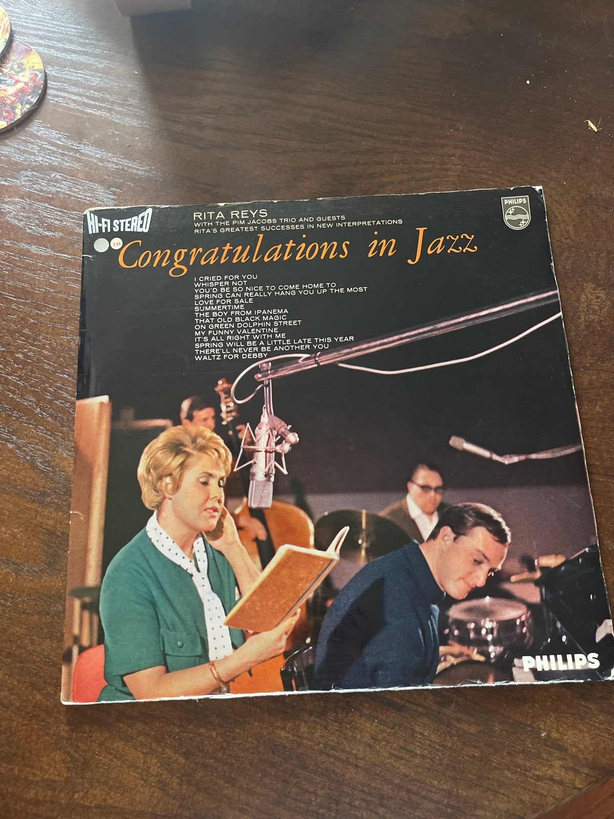 Rita Reys - Congratulations in Jazz (LP), Ophalen of Verzenden, Gebruikt, 12 inch, Jazz
