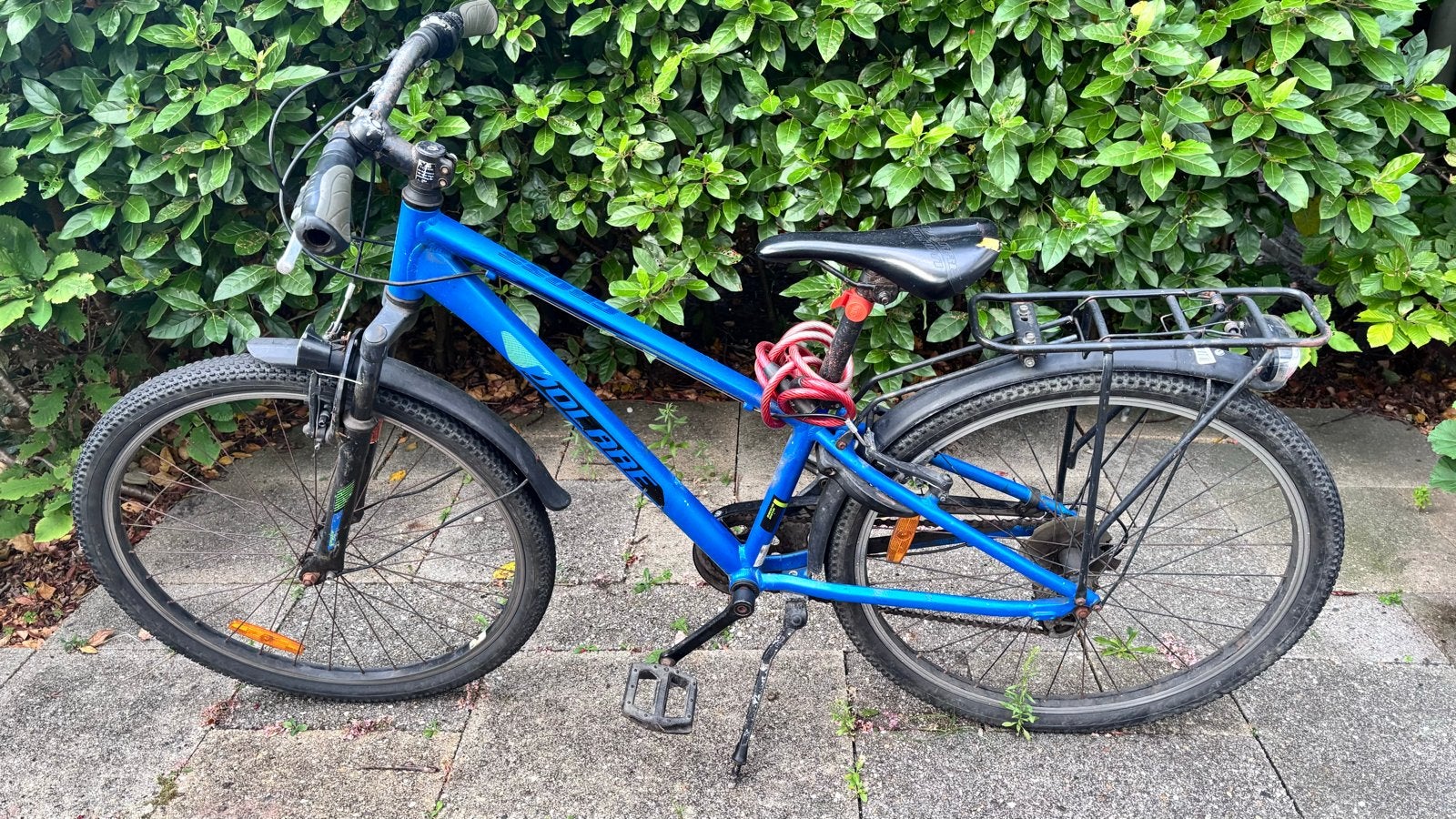 Blauwe Whistler fiets, Ophalen, Gebruikt, Velgrem, 20 inch of meer