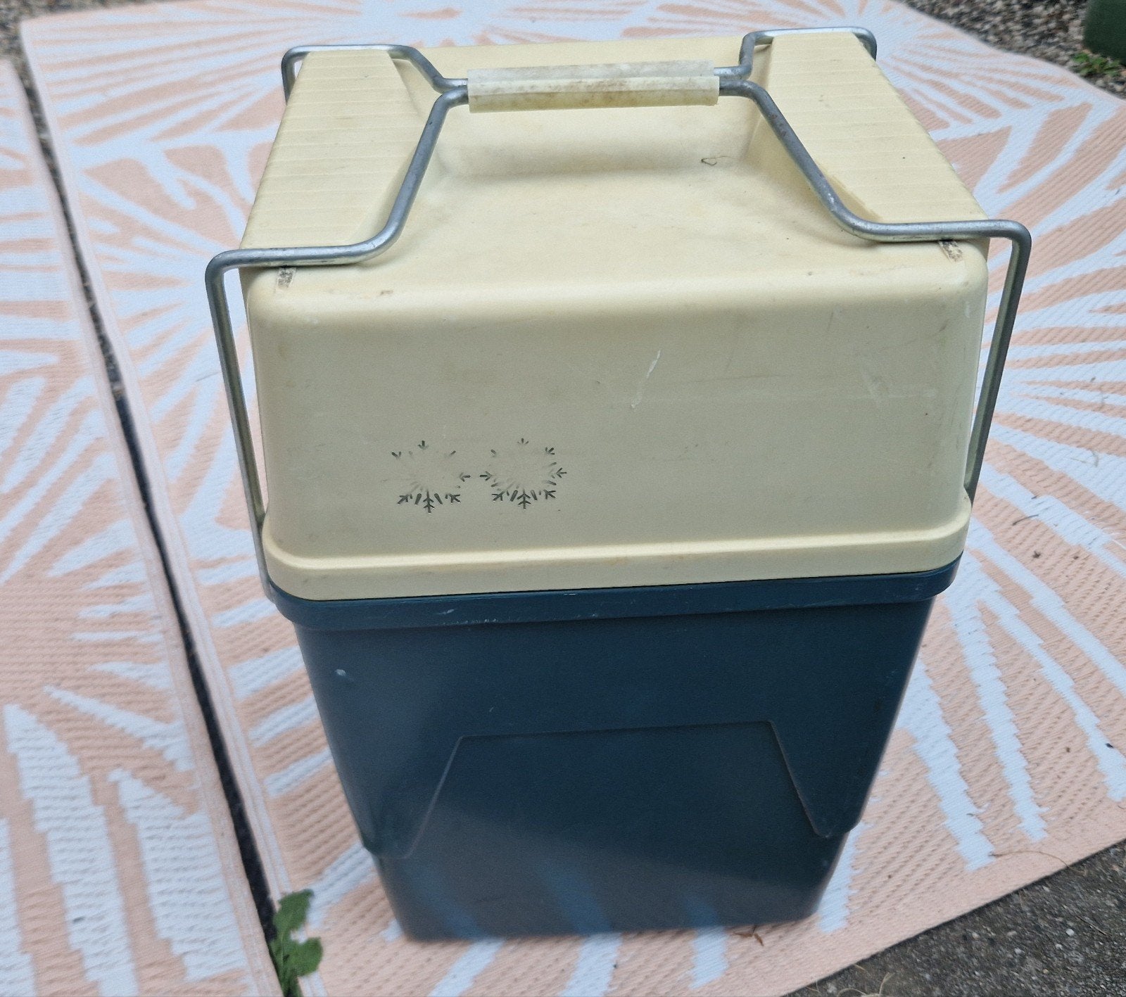 Retro koelbox brabantia, Caravans en Kamperen, Koelboxen, Ophalen of Verzenden, Gebruikt, Koelbox, Koelelement