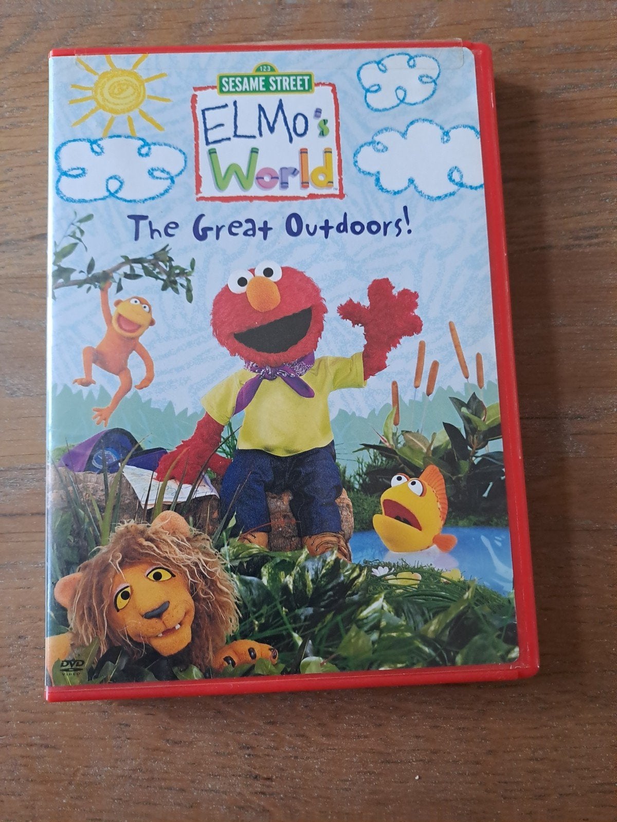 Dvd, Elmo's World: The Great Outdoors!, Engels, Alle leeftijden, Tv-serie, Ophalen of Verzenden
