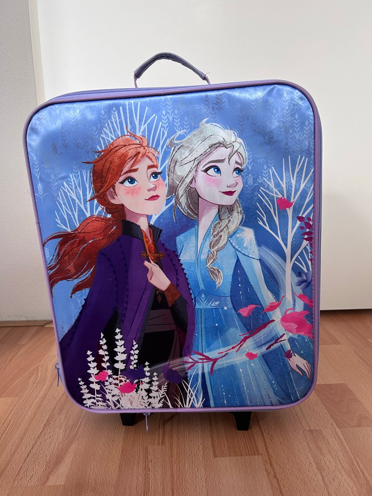 Frozen kinderkoffer met wieltjes - Anna en Elsa, Ophalen of Verzenden, Gebruikt