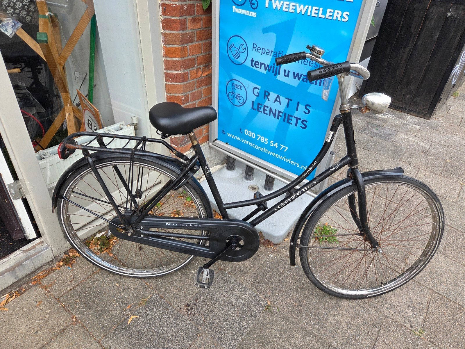 Omafiets gazelle 26inch Frame 48cm, 47 tot 50 cm, Ophalen, Gebruikt