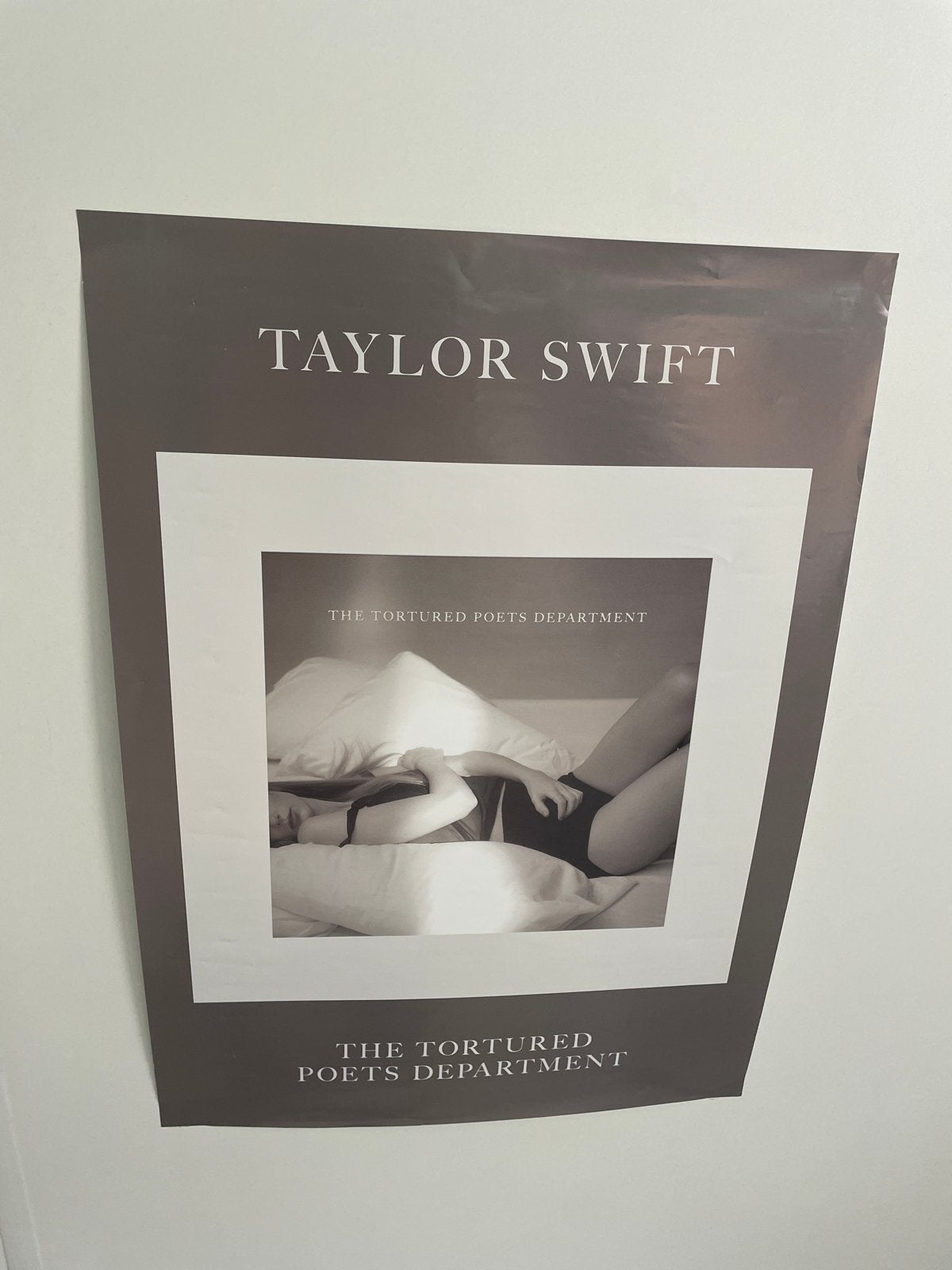Taylor Swift The Tortured Poets Department Poster, Rechthoekig Staand, Nieuw, Ophalen of Verzenden, A1 t/m A3