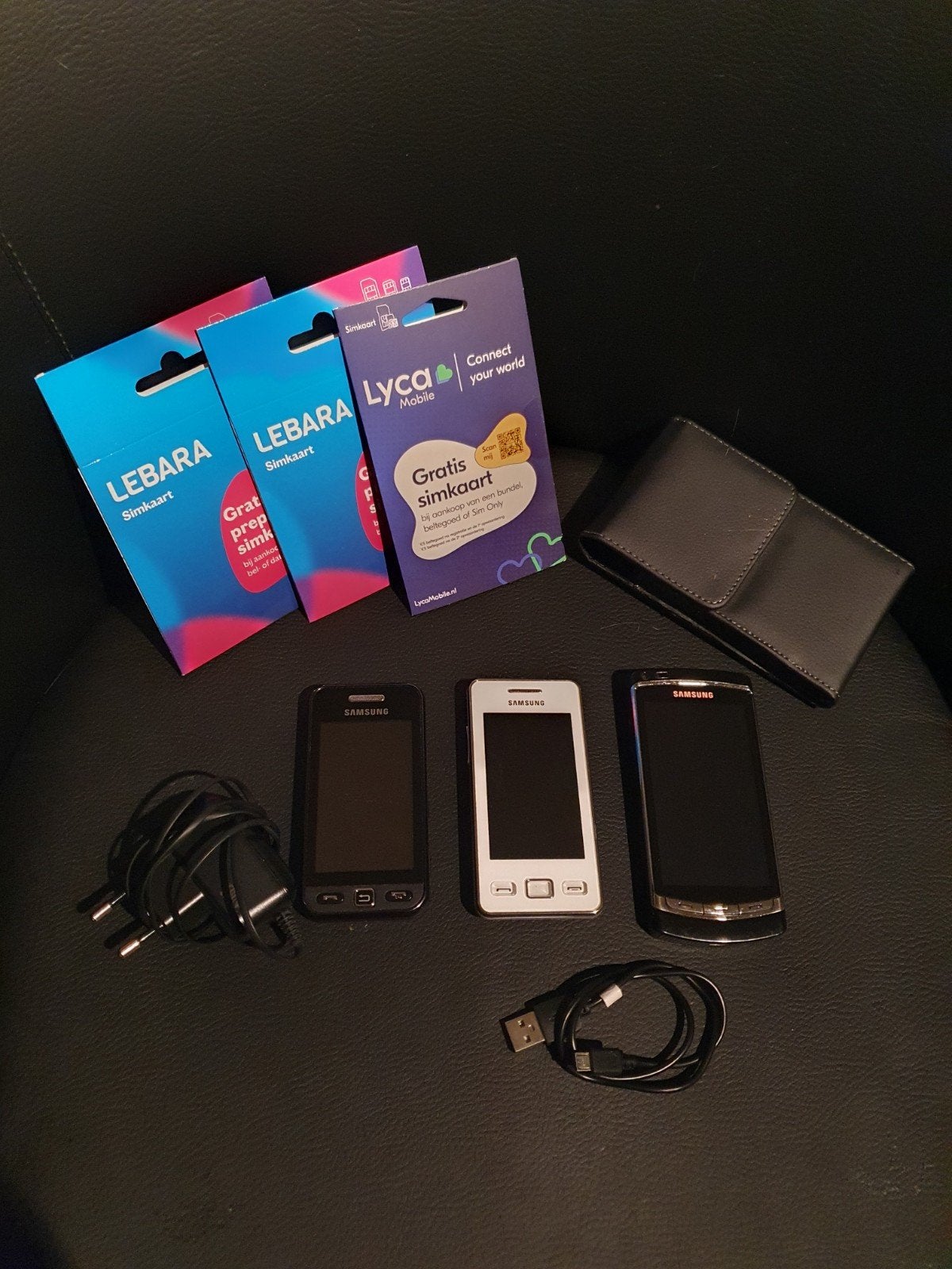 Samsung Star 1, Star 2 & Omnia HD - Getest & Werkend, Telecommunicatie, Ophalen, Gebruikt, Overige modellen, Zwart