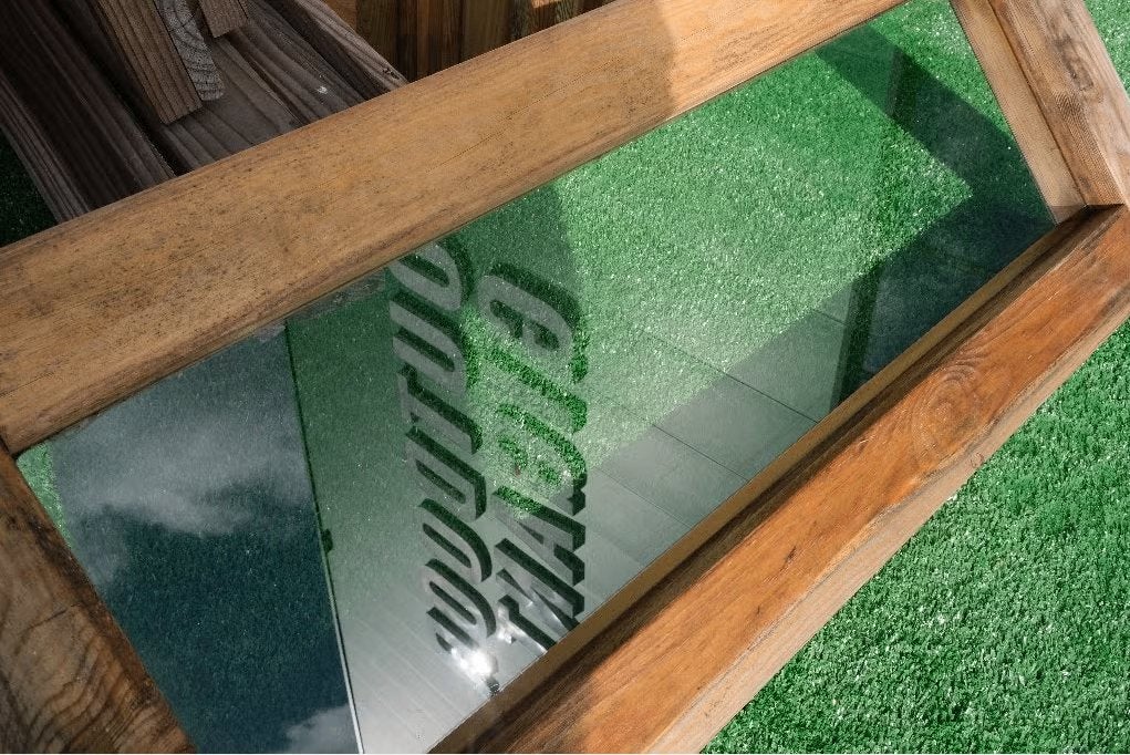 UITVERKOOP! panorama raam 40x100cm 40 euro, Ophalen, Gevelraam of Ruit, Minder dan 80 cm, 80 tot 120 cm