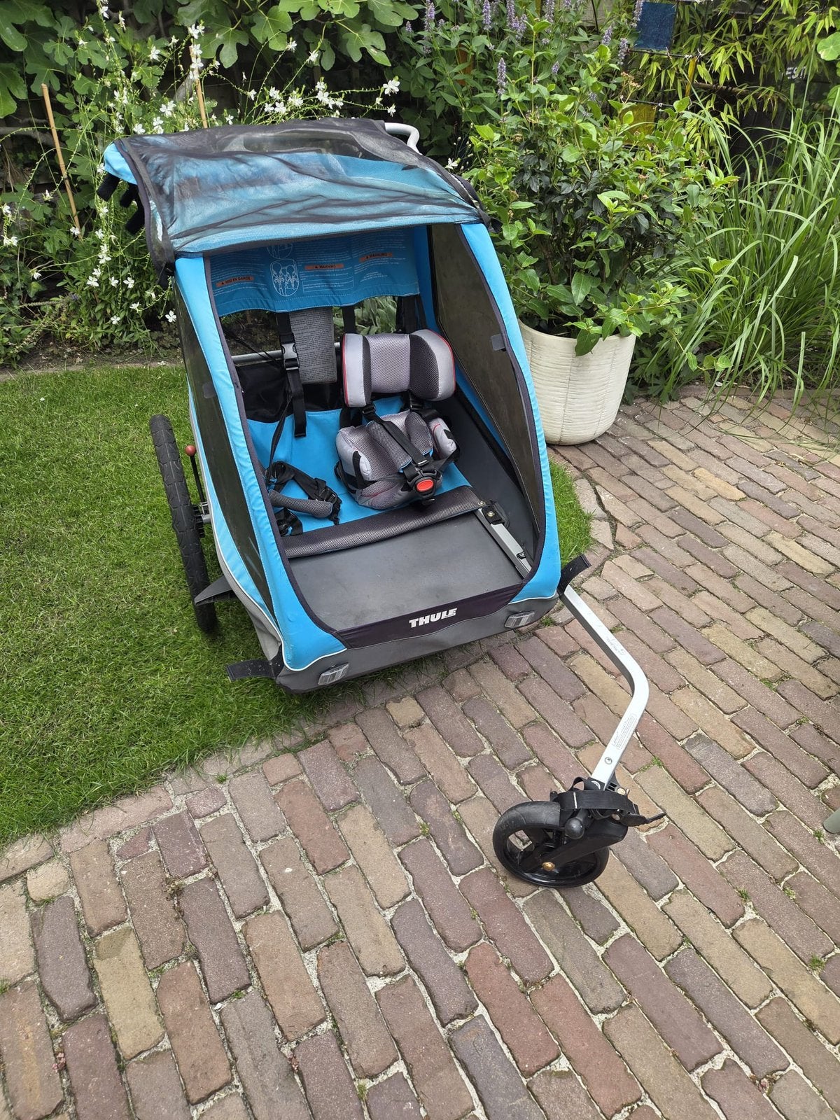Thule coaster fietskar, Ophalen, Zo goed als nieuw, Kinderkar, 40 tot 60 kg