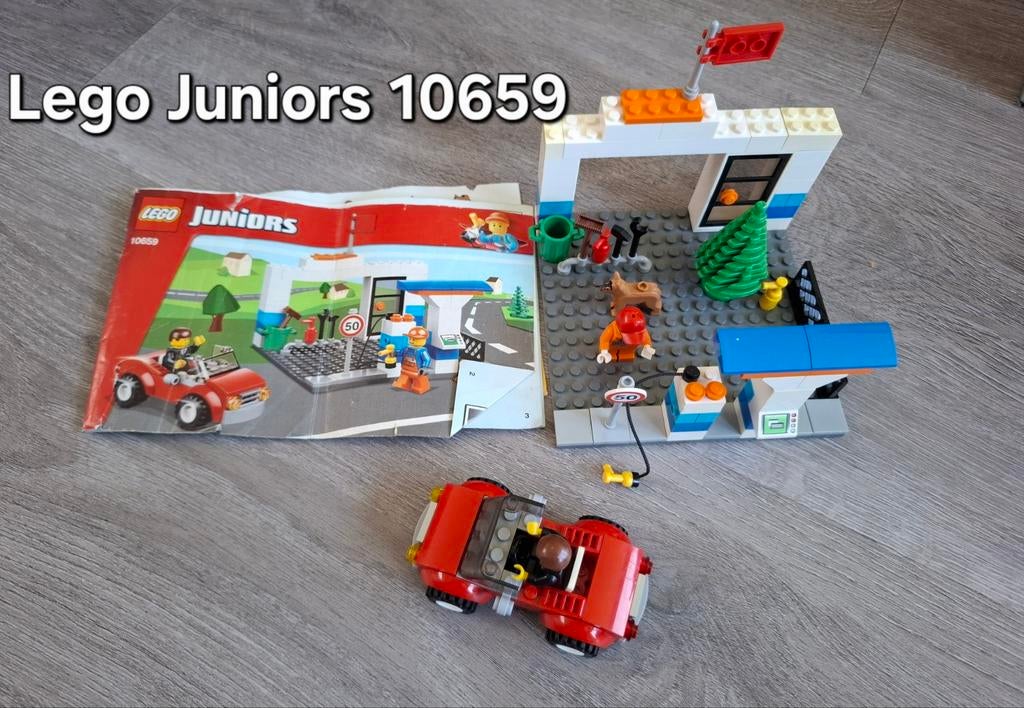 Lego Juniors 10659 en 10666, Gebruikt, Overige thema's, Lego, Ophalen of Verzenden