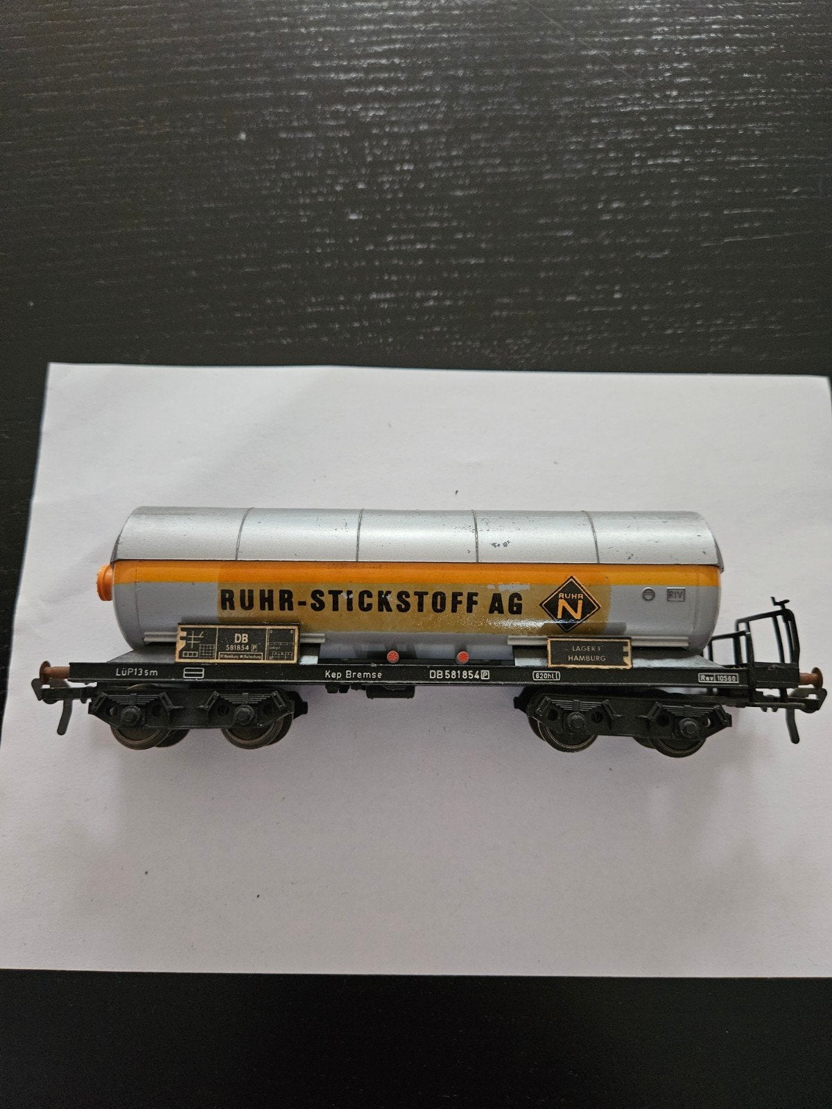 Fleischmann 1499 stikstofwagon Ruhr-Stickstoff, Ophalen of Verzenden, Gebruikt, Wagon, Fleischmann