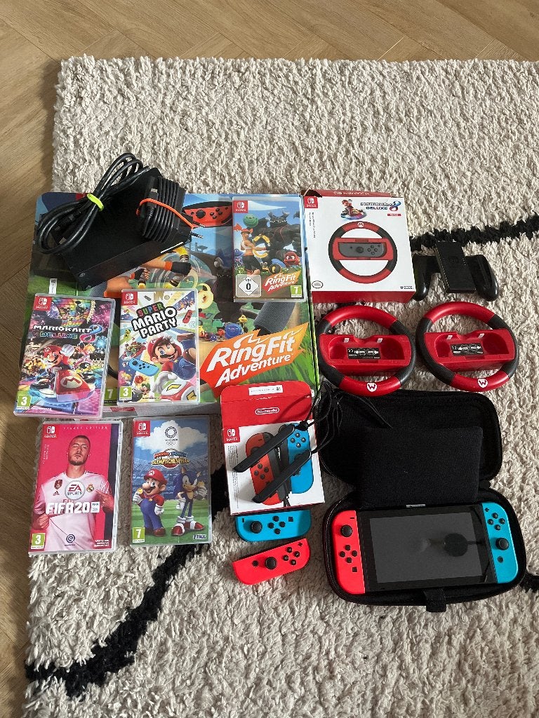 Nintendo Switch accessoires en games, Spelcomputers en Games, Ophalen, Racen en Vliegen, Zo goed als nieuw, 3 spelers of meer