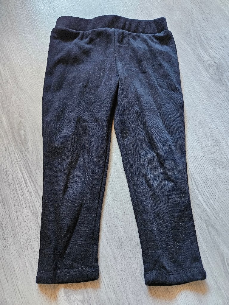 Zwarte winter legging maat 104 in zeer goede staat, Kinderen en Baby's, Kinderkleding | Maat 104, Broek, Meisje, Ophalen of Verzenden