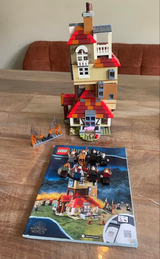 Lego Harry Potter Het Nest (75980), Gebruikt, Lego, Harry Potter, Ophalen of Verzenden