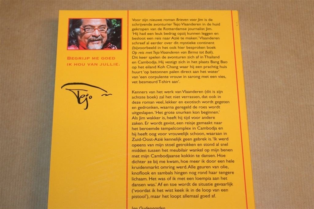 Brieven voor Jim — Tejo Vlaanderen, Avonturenroman, Ophalen of Verzenden, Zo goed als nieuw, België