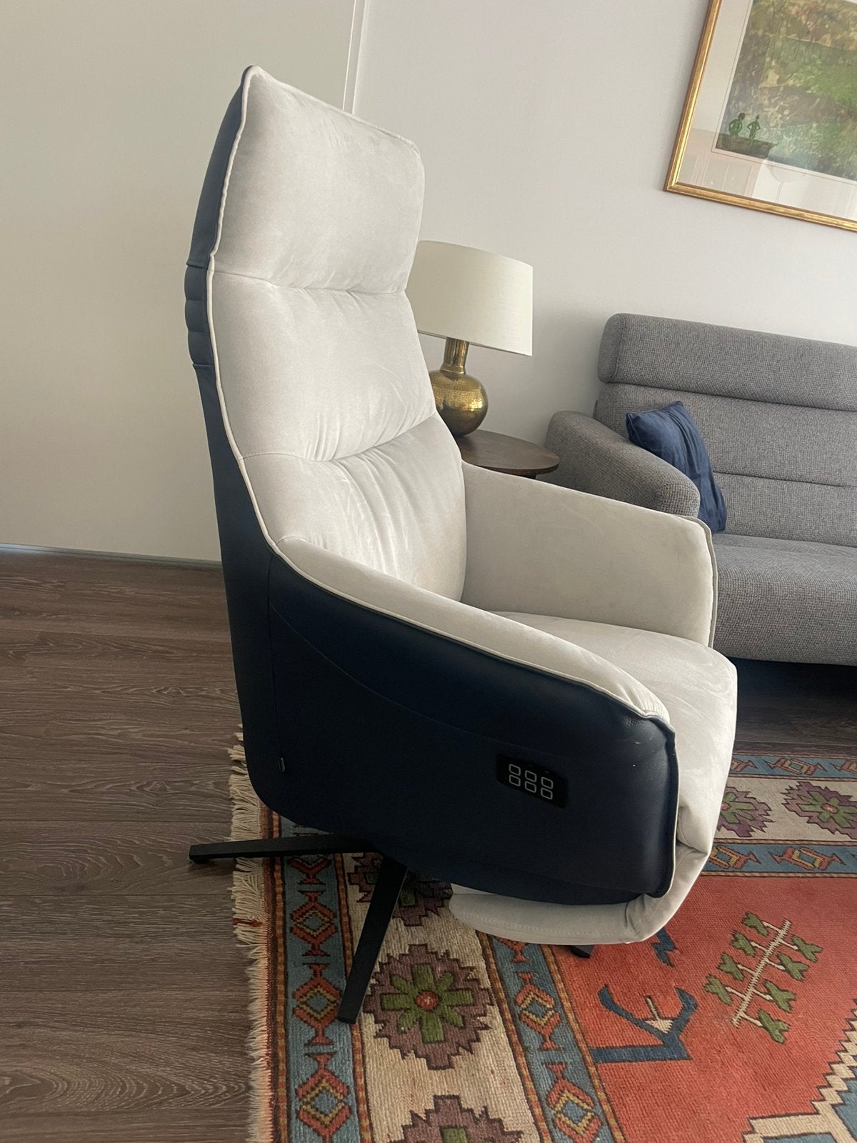 Elektrische relax fauteuil - zo goed als nieuw, Ophalen, Zo goed als nieuw, 75 tot 100 cm, 50 tot 75 cm